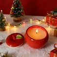 thumbnail image 2 of PuSpu Christmas Celebration Supplies Winter Aroma Candle Ambiance Sensation Snowflake Wholesale Christmas Modeling Small Gift Christmas Candle 2pcs Christmas Indoor/Outdoor Decoration, 2 of 8