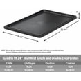 thumbnail image 2 of Replacement Dog Crate Pan for MidWest and New World Dog Crate, 2 of 7