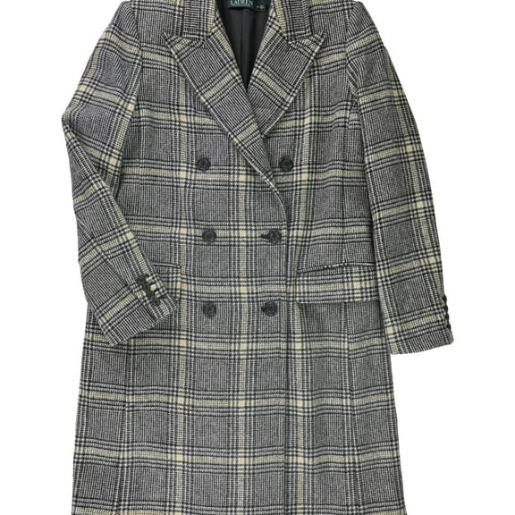 Ralph Lauren Womens Vayko Coat, Black, 10