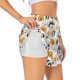 thumbnail image 1 of Balery Dog Faces Pantalones cortos deportivos para mujer con forro y dos bolsillos, elásticos, para entrenamiento, gimnasio, yoga-X-Large, 1 of 7