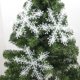 thumbnail image 4 of 30/12 piezas de adornos navideños de copos de nieve con purpurina, copos de nieve blancos falsos, colgantes para árbol de Navidad, decoración para fiestas en el hogar y Año Nuevo, 4 of 5