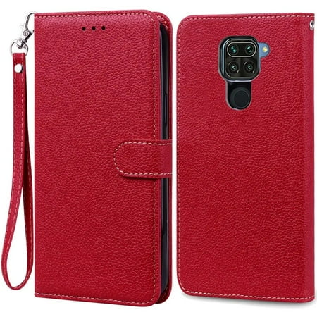 For Redmi Note 9 Case Soft TPU Leather Wallet Phone Case For Xiaomi Redmi Note 9 Note9 Case Flip Fundas For Redmi Note 9 Cover RJ