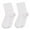 White, variant on BVOFAR Womens and Mens Cotton Crew Socks, Thin Soft Comfort Socks, Solid Color Breathable Moisture Wicking Socks 2 Pairs