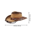thumbnail image 4 of Wide Brim Sun Hat Women Foldable Summer Hat Wide Brim Beach Fishing Hat, 4 of 4
