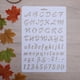 thumbnail image 1 of Letras Stencil Letra Alfabeto Stencils Pintura Papel Arte Número Palabra, 1 of 8
