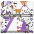 thumbnail image 6 of Halloween Cute Trick or Treat Characters Toddler Nap Mats for Kids Preschool,50"x20" Sleeping Mat Bag or Kids,Toddler Sleeping Bag,Toddler Nap Mat or Daycare, 6 of 6