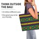 thumbnail image 2 of Balery Carnival Mardi Gras Bolsa Tote Estilo Estético con Cremalleras, Bolsa de Hombro, Bolsa de Compras Grande y Plegable, 2 of 8