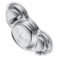 thumbnail image 4 of Assiette Compartimentée Plateau de Service pour Aliments en Acier Inoxydable Assiette de Souper Assiette pour Tout-Petit, 4 of 5