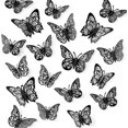 thumbnail image 1 of Decoraciones de mariposas, 3 tamaños, 3 estilos, decoración de pared de mariposas, decoraciones de fiesta de mariposas, decoraciones de cumpleaños, mariposas para manualidades, decoración de pasteles,, 1 of 4