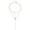 Gold, variant on Lariat Necklace For Women Drop Bar Pendant Necklace Layered Lariat Necklace Dainty Gold Layered Long Chain Necklace Double Circle Necklace Long Stick Pendant Necklace Jewelry Gifts