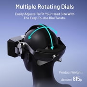 Pimax Crystal Light PCVR Headset - 35 PPD, 2880x2880 per Eye Resolution, 8K QLED Display with Local-Dimming, Inside-Out Tracking, PC VR Headset for Flight Sims, iRacing & Gaming