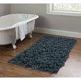 thumbnail image 4 of New Flokati 1400gr 2'4" x 4'8" Accent Rug, Denim Blue, 4 of 5