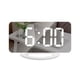 thumbnail image 2 of Seitruly Proyector Ajustable Multifuncional Despertador Digital Reloj Maquillaje Espejo Termómetro Proyección Relojes Blanco, Luz Azul Type6 NO6, 2 of 6