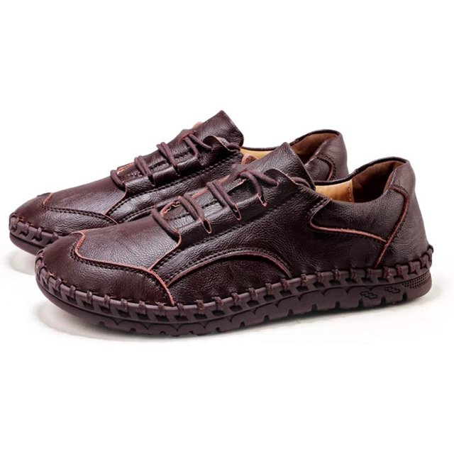 Xishao Verano Zapatillas de Deporte para Hombre Slip On Mocasines de Cuero Ligero Caminar Moda Cómodo para el Trabajo de Oficina Xishao ropa