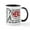 White/Black Inside, variant on CafePress - D Brain Tumor Bravest Hero I Ever Knew 11 Oz Ceram - 11 oz Ceramic Mug - Novelty Coffee Tea Cup