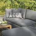 thumbnail image 4 of Commix 4-Piece Outdoor Patio Sectional Sofa-EEI-5580, 4 of 14