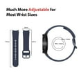 thumbnail image 6 of LEIXIUER (1Pack3Pack) 20mm No Gaps Silicone Sport Bands for Galaxy Watch 5 40/44mm Watch 5 Pro 45mm Samsung Galaxy Watch 4 40/44mm Classic 42/46mm Samsung Galaxy Active 2/3 Elastic Quick Release Strap, 6 of 9