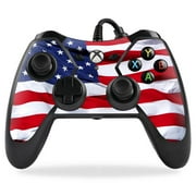 MightySkins PREXBONCO-American Flag Skin for PowerA Pro Ex XBox One Controller Case Wrap Cover Sticker - American Flag