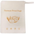 thumbnail image 3 of 2026New Large Beeswax Lined Bread Bag for Sourdough 17x13 Inches, Double Layer Reusable Food Storage with Airtight Zipper, Moisture Lock Keeper for Homemade Bread Loaf, 3 of 8