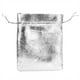 thumbnail image 4 of Ideal para guardar joyas, regalos de boda y dulces, bolsas de organza plateadas brillantes de 9 x 12 cm, 4 of 8
