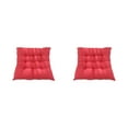 thumbnail image 3 of serony Waterproof Seat Cushion For Outdoor Activities Breathable Polyester Fabric Pearl Filling Polyester Fabric Is bright red 2Set, 3 of 6