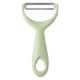 thumbnail image 2 of Cuchillo pelador de acero inoxidable, pelador de patatas, raspador verde menta flexible • Herramienta multifuncional para frutas y verduras • Agarre cómodo 13,5x6,5 cm, 2 of 6