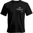 thumbnail image 1 of Camisetas gráficas informales de manga corta con árbol de Navidad para hombre, 1 of 8