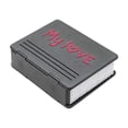 thumbnail image 2 of Folding Photo Storage Box - Portable Mini Photo Album - My Love Photo organizer - Compact Photo Keeper for Treasured Memories, Black, JKODE, 2 of 6