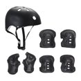 thumbnail image 1 of Juego de cascos para bicicletas para niños equipo de skateboard para deportes al aire libre, escalada de roca Negro, 1 of 8