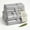 Silver Grey, variant on 100% Viscose Derived from Bamboo Bedsheet Set, 700 Thread Count, 6-PC Sheets Set, Silver Grey Color, Alaskan King Size, 30 Inch Deep Pocket of Fitted Sheet