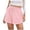 Pink, variant on Denim Shorts Women Pockets Pure Color Drawstring Short Pants for Women,Light Blue,L