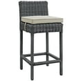 thumbnail image 2 of Modway Summon Outdoor Patio Sunbrella Bar Stool, Multiple Colors, 2 of 3