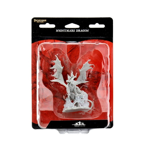 WizKids Pathfinder Deep Cuts Unpainted Miniatures: W12 Nightmare Dragon