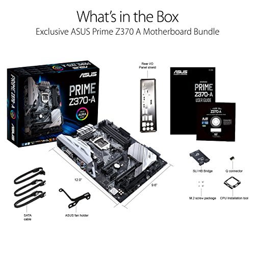 ASUS PRIME Z370-A Motherboard ATX LGA1151 Socket Z370
