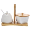 thumbnail image 4 of FUTUREORYY Creamer and Sugar Set for Restaurant Use with Round Ceramic Material 1 Set, 4 of 7