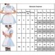 thumbnail image 5 of Disfraz de Alicia en el país de las Maravillas para mujer, disfraz de sirvienta, vestido de cuento de hadas con tocado, 5 of 5