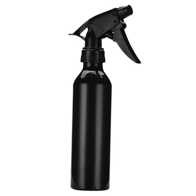 250ML Botella de peluquería Zulema vacía Herramienta de rociador de agua de peluquero de salón negro