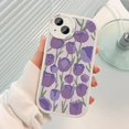 thumbnail image 1 of Adecuado Para iPhone 13 13pro 13prm 11 7Plus 8Plus Xr XS 13 12 Pro Max Oval Suave TPU Cuero Caso Del Teléfono, 1 of 4