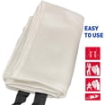 thumbnail image 5 of EasyGo Oxycover Emergency Fire Blanket-40x40 Made with Fiberglass Material-Easy to Use Flame Retardant Blanket-No Mess Fire Suppression Blanket 1 Pack, 5 of 5