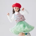 thumbnail image 5 of EnJoCho Tutu Skirt For Girls Toddler Thick And Fluff𝗒 Girls' Skirt Ruffle Ruffled Girls' Gr𝖺dient Skirt Daily School Festival Wear Birthday Outfits For Girls, 5 of 5