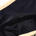 thumbnail image 5 of TANBOM Mens Sexy G String Bulge Pouch Breathable Lightweight Thong Underwear Black+Blue XL, 5 of 6