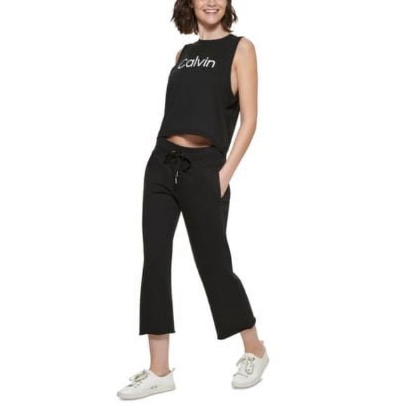 MSRP $40 Calvin Klein Performance Womens Muscle Tank Black Size Small