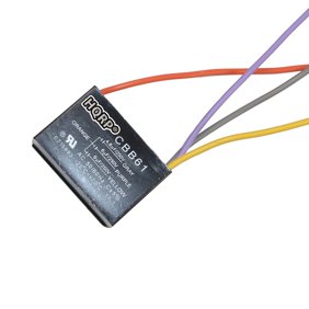 Hqrp Capacitor For Hampton Bay Ceiling Fan 3uf 3 5uf 6uf 4 Wire