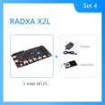 thumbnail image 3 of RADXA X2L Intel Celeron J4125 quad core development board supports WIN10 Linux system, 3 of 5