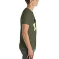 thumbnail image 5 of Smiski Yoga T-Shirt | Funny Kawaii Yoga Smiski Tee, Gift for Yoga Lovers (Military Green, S), 5 of 6