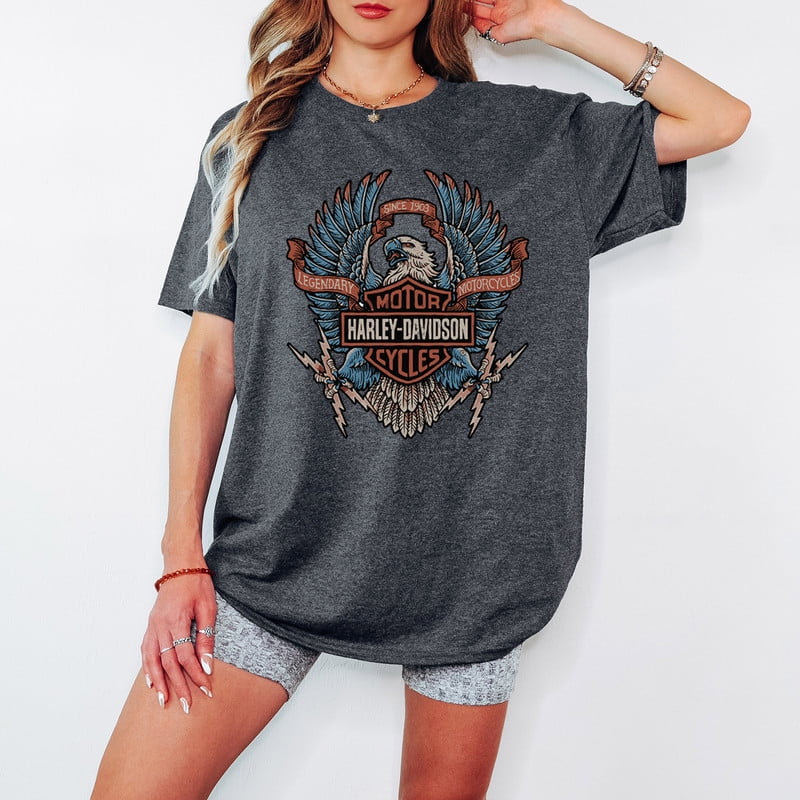 トップス 90s Week Bike Eagle, Top Tank 90s Motorcycle Davidson Harley Vintage Logo Eagle Classic Harley-Davidson トップス