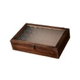 thumbnail image 2 of Caja de almacenamiento de joyas con tapa abatible, organizador de joyas decorativo 30x20x7cm, 2 of 9