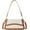 6-beige & Brown, variant on Shoulder Bag for Women, Vegan Leather Women's Shoulder Purses Handbags with 2 Removable Strap Crossbody Bag Purses