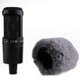 thumbnail image 7 of Universal Microphone Outdoor Artificial Furry Windscreen Windshield Wind Muff for AT2020 Condenser Microphone, 7 of 7
