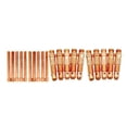 thumbnail image 2 of Consumibles de pinzas de cobre para 20 piezas, cuerpo de pinza resistente a la oxidación para equipo de soldadura TIG de 17 18 26, accesorios SM SunniMix pinza de cobre, 2 of 8